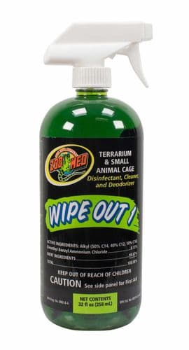 Zoo Med Wipe Out 1 Terrarium & Aquarium Glass Cleaner