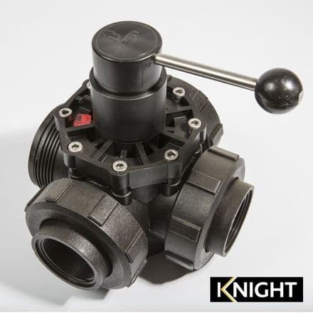 SAFI 2" 5 Way Manual Ball Valve