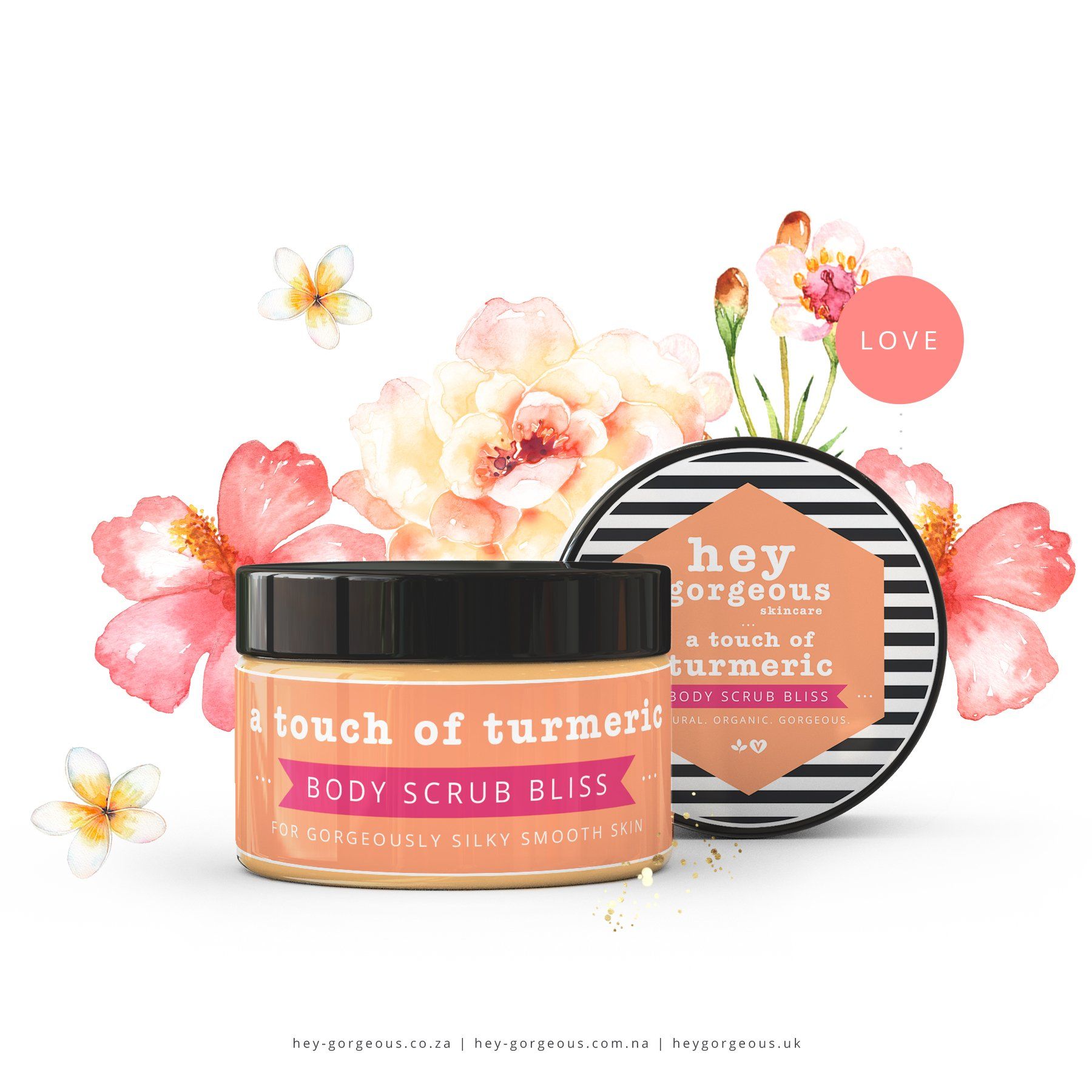 A TOUCH OF TURMERIC BODY SCRUB BLISS)