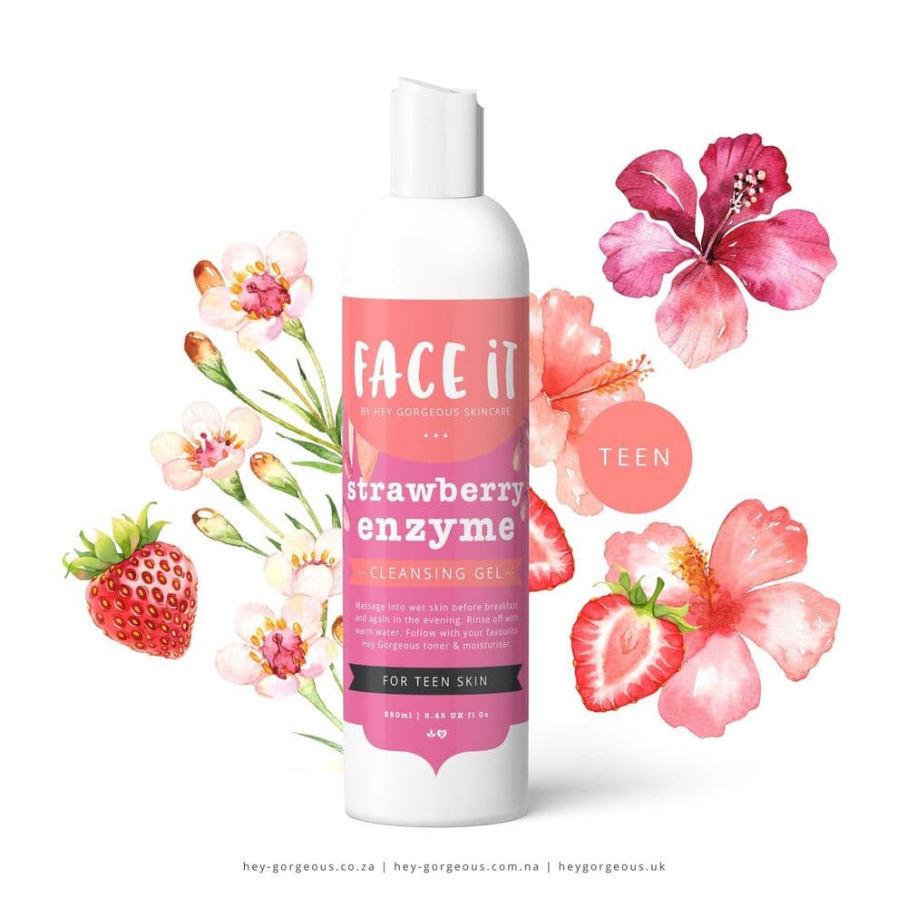 FACE IT STRAWBERRY ENZYME CLEANSING GEL
