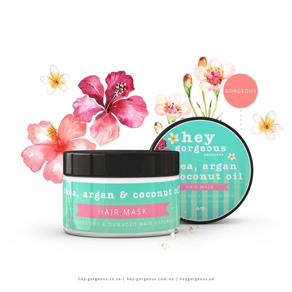 SHEA, ARGAN & COCONUT OIL HAIR MASK