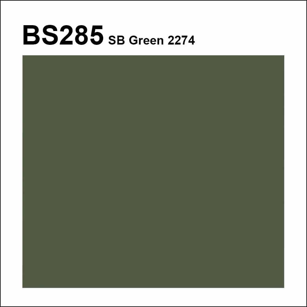 Topcoat / Flowcoat BS285 Nato Green G2274
