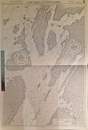 Admiralty Hydrographic Chart No. 2326. Loch Crinan to the Firth of Lorne