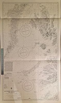 Admiralty Hydrographic Chart No. 3674. Southern Approach to the Minch-Colonsay to North Point of Sky
