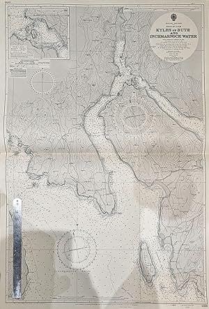 Admiralty Hydrographic Chart No1906, Kyles of Bute & Inchmarnock Water- Burnt Isles