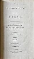 An Exposition of The Creed 2 volumes