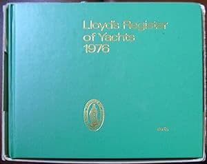 Lloyds Register of Yachts 1976