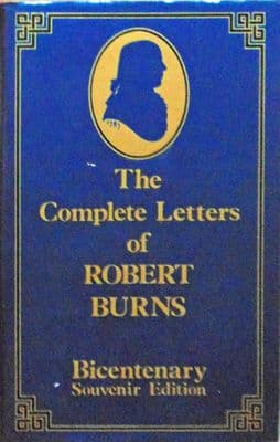 The Complete Letters of Robert Burns Mackay, James A.