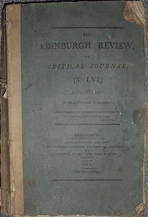The Edinburgh Review or Critical Journal (No. LVI) August 1817