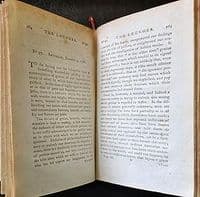 The Lounger A Periodical Paper, Published at Edinburgh In The Years 1785 and 1786. 3 volumes
