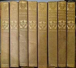 The Novels, Tales, and Sketches of J. M. Barrie (8 volumes) (Thistle Edition)