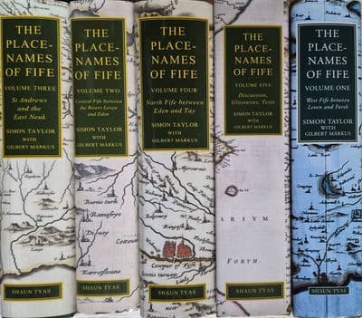 The Place-Names of Fife: 5 volume set. Taylor, Simon