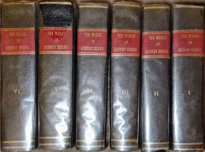 The Works Of Robert Burns. 6 Volumes