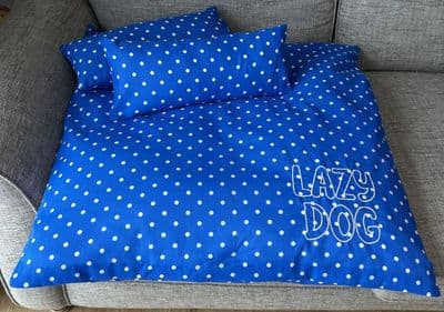 Alfie  - Duvet Set / Blanket for Dogs. Double 32x32 inches(81x81cm) Lazy Dog Company.