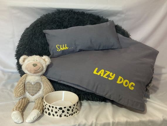 Arthur - Duvet Set / Blanket for Dogs.  Single 26 x 26 inches(64x64cm) Lazy Dog Company