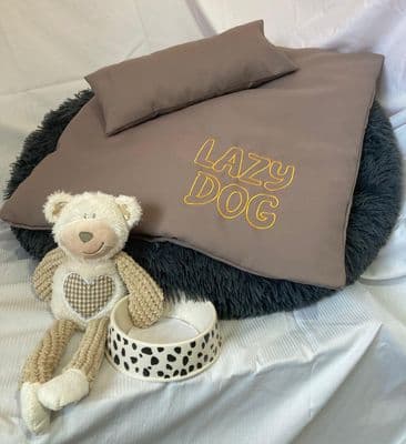 Bailey - Duvet Set / Blanket for Dogs. Single 26x26 inches(64x64cm) Lazy Dog Company