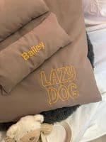 Bailey - Personalised Dog Bedding. Multiple Sizes. Lazy Dog Company.