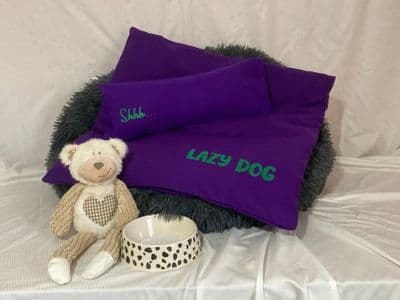 Buster - Duvet Set / Blanket for Dogs. Single 26x26 inches(64x64cm) Lazy Dog Company