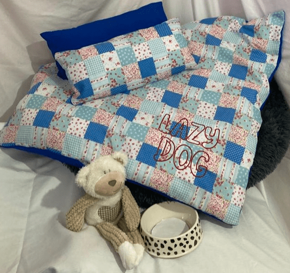 Callie - Personalised Dog Bedding. Multiple Sizes. Lazy Dog Company.