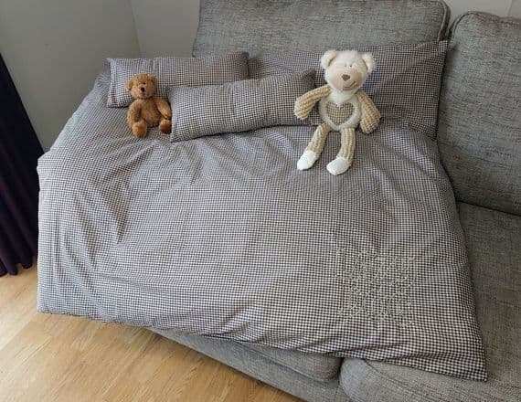 Carmel -  Duvet Set / Blanket for Dogs. King-size 38 x 43 inches(96x110cm) Lazy Dog Company