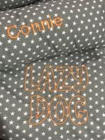 Connie - Personalised Dog Bedding. Multiple Sizes. Lazy Dog Company.