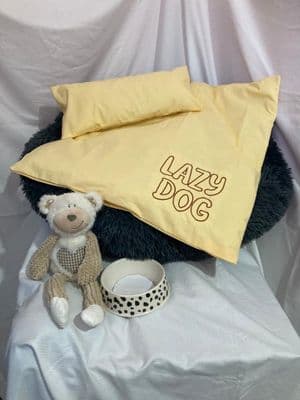 Daisy - Duvet Set / Blanket for Dogs. Single 26x26 inches(64x64cm) Lazy Dog Company