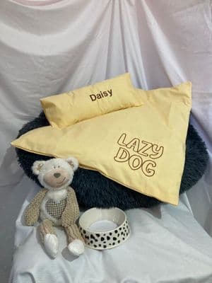 Daisy - Personalised Dog Bedding. Multiple Sizes. Lazy Dog Company.