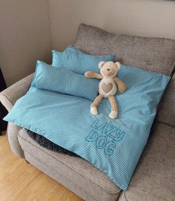 Floss - Duvet Set / Blanket for Dogs. Double 32x32inches(81x81cm) Lazy Dog Com.