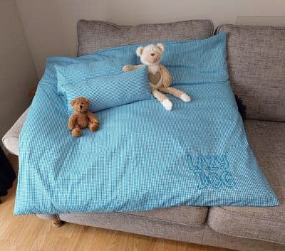 Floss - Duvet Set / Blanket for Dogs. King-size 38 x 43 Inches. (96x110cm) Lazy Dog Company