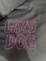 Hugo - Personalised Dog Bedding. Multiple Sizes. Lazy Dog Company.