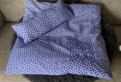 Lola - Duvet Set / Blanket for Dogs. Single 26x26 inches(64x64cm) Lazy Dog Company
