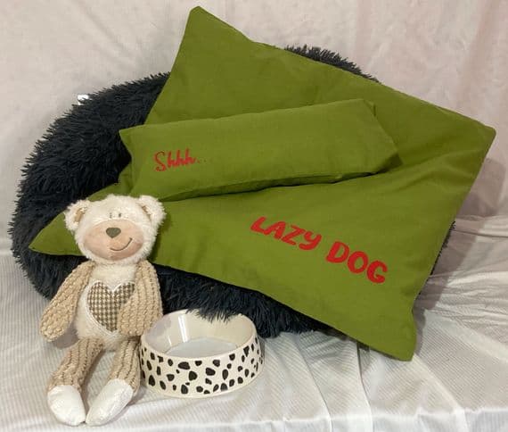 Mabel - Duvet Set / Blanket for Dogs. Single 26 x26 inches(64x64cm) Lazy Dog Company