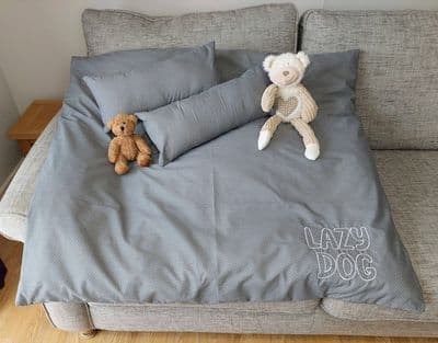 Marlow - Duvet Set / Blanket for Dogs. King-size 38x43inches(96x110cm) Lazy Dog Company