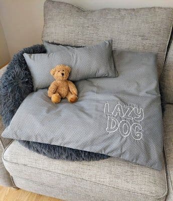Marlow - Duvet Set / Blanket for Dogs. Single 26x26 inches(64x64cm) Lazy Dog Company