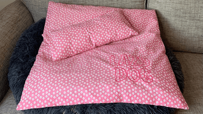 Millie - Duvet Set / Blanket for Dogs. Single 26x26 inches964x64cm) Lazy Dog Company.