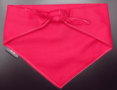 Neckerchief for Dogs - Cerise - by Lazy Dog Company. 2 Sizes Available.