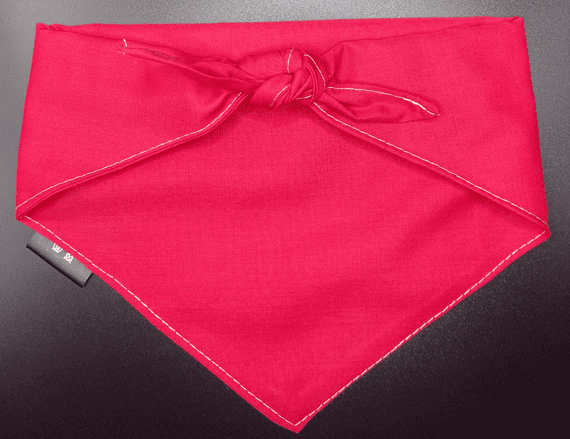 Neckerchief for Dogs - Cerise - by Lazy Dog Company. 2 Sizes Available.