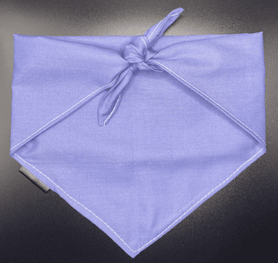 Neckerchief  for Dogs - Denim Blue - by Lazy Dog Company . 2 Sizes Avaliable.
