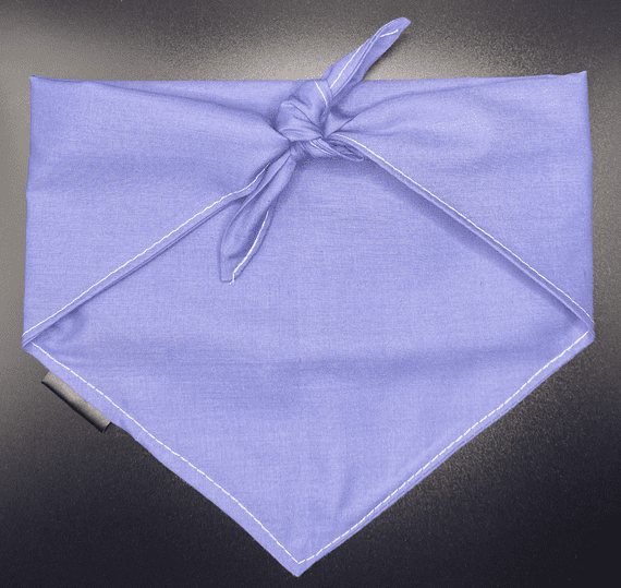 Neckerchief  for Dogs - Denim Blue - by Lazy Dog Company . 2 Sizes Avaliable.