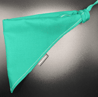 Neckerchief for Dogs - Green - by Lazy Dog Company. 2 Sizes Available.