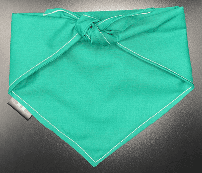 Neckerchief for Dogs - Green - by Lazy Dog Company. 2 Sizes Available.
