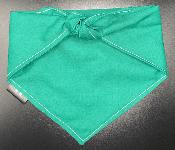 Neckerchief for Dogs - Green - by Lazy Dog Company. 2 Sizes Available.
