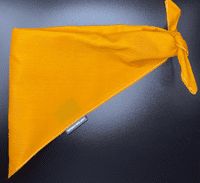 Neckerchief  for Dogs -Mustard - by Lazy Dog Company. 2 Sizes Available.
