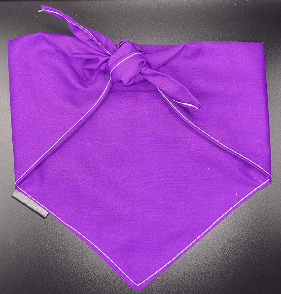 Neckerchief for Dogs - Purple - by Lazy Dog Company. 2 Sizes Available.