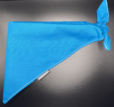 Neckerchief for Dogs - Teal -  by Lazy Dog Company. 2 Sizes Available.
