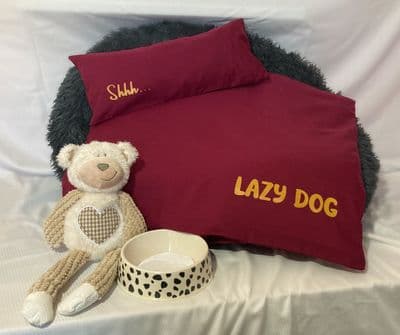 Pip - Duvet Set / Blanket for Dogs. Single 26 x26 inches(64x64cm) Lazy Dog Company