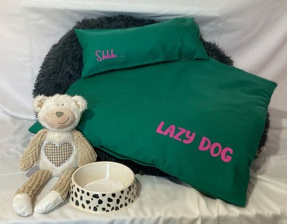 Poppy - Duvet Set / Blanket for Dogs.  Single 26 x 26 inches(64x64cm) Lazy Dog Company