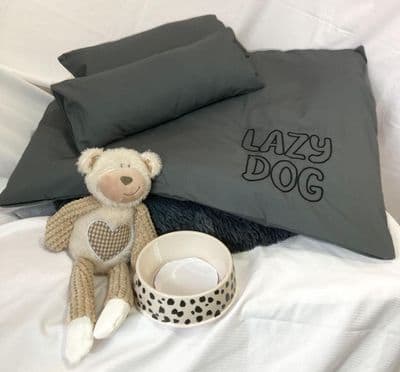 Reggie -Duvet Set / Blanket for Dogs. Double 32x32 inches(81x81cm) Lazy Dog Company.