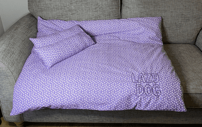 Ruby - Duvet Set / Blanket for Dogs. Kingsize 38 x 43 inches(96x110cm) Lazy Dog Company