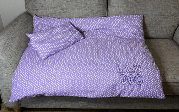 Ruby - Duvet Set / Blanket for Dogs. Kingsize 38 x 43 inches(96x110cm) Lazy Dog Company